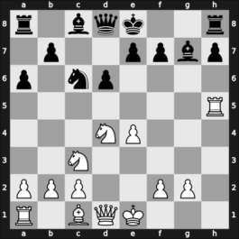 1964 Tel Aviv olm prel – Round 3 – Matanovic, Aleksandar – 1/2-1/2 – Aldrete Lobo, Jorge – G96