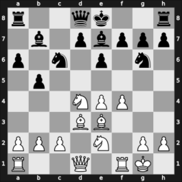 1964 Tel Aviv olm prel – Round 3 – Baxter, RWM. – 0-1 – Flesch, János – G100