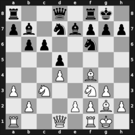 1964 Tel Aviv olm prel – Round 4 – Hadjikipris, A. – 0-1 – Jakobsen, Ole – G134
