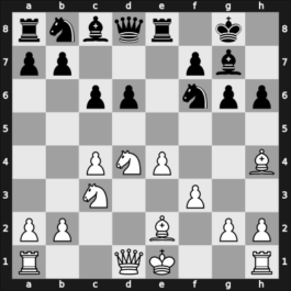 1964 Tel Aviv olm prel – Round 4 – Viner, Phillip – 0-1 – Jansa, Vlastimil – G140