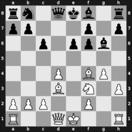 1964 Tel Aviv olm prel – Round 4 – Geus, William J – 0-1 – Hort, Vlastimil – G151