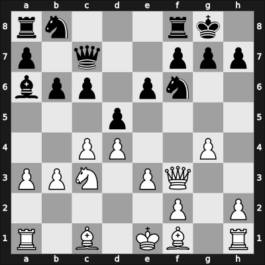 1964 Tel Aviv olm prel – Round 5 – Reshevsky, Samuel – 1-0 – Mashian, Hushang – G174