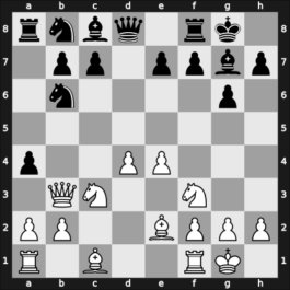 1964 Tel Aviv olm prel – Round 6 – Bisguier, Arthur B – 1-0 – Zwaig, Arne – G221
