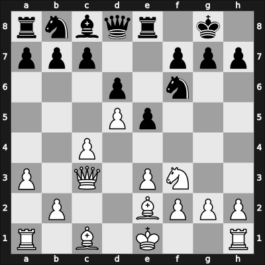 1964 Tel Aviv olm prel – Round 7 – Jauregui, Carlos – 1/2-1/2 – Isaacson, David – G246