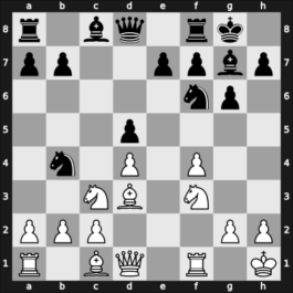 1964 Tel Aviv olm prel – Round 7 – Alvarez del Monte, Jose – 1/2-1/2 – Bjornsson, Thorarinn – G267