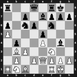 1964 Tel Aviv olm prel – Round 7 – Baxter, RWM. – 1/2-1/2 – Zinser, Sylvain – G272