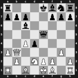 1964 Tel Aviv olm prel – Round 3 – Cassidy, Raymond – 1/2-1/2 – Thiellement, Andre – G23