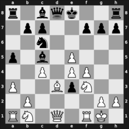 1964 Tel Aviv olm prel – Round 5 – Aloni, Itzchak – 1/2-1/2 – Thiellement, Andre – G40