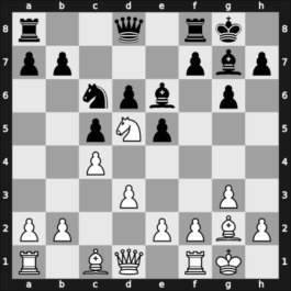 1964 Tel Aviv olm prel – Round 7 – Andersen, Borge – 1/2-1/2 – Padevsky, Nikola – G61