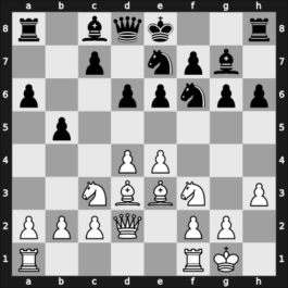 1964 UKR Ch – Round 1 – Kogan, Boris M – 1/2-1/2 – Kostiuchenko, Alexander – G2