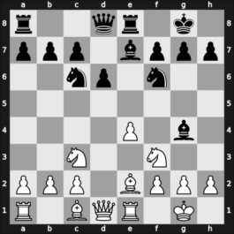 1964 UKR Ch – Round 4 – Atamanov, Andrey – 1/2-1/2 – Gufeld, Eduard – G23