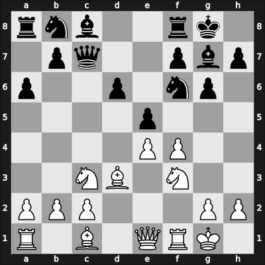 1964 UKR Ch – Round 6 – Romanovsky, Rem Konstantinovich – 1/2-1/2 – Gufeld, Eduard – G35