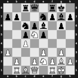 1964 UKR Ch – Round 9 – Gufeld, Eduard – 0-1 – Berezhnoy, Viktor – G49