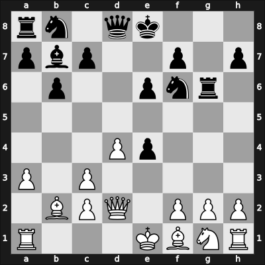 1964 UKR Ch – Round 9 – Sakharov, Yuri N – 0-1 – Zilberman, Nathan R – G54