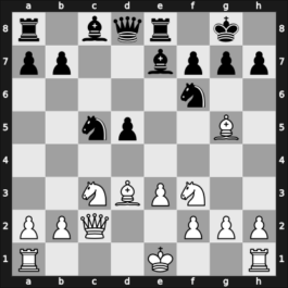 1964 Kiev (UKR Ch) – Round 10 – Zilberman, Nathan R – 1-0 – Rotstein, Jefim – G57