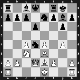 1964 UKR Ch – Round 10 – Atamanov, Andrey – 1/2-1/2 – Kostiuchenko, Alexander – G62