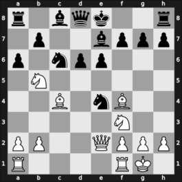 1964 UKR Ch – Round 11 – Rotstein, Jefim – 0-1 – Bannik, Anatolij – G66