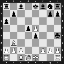1964 UKR Ch – Round 12 – Dikarev, Igor – 1/2-1/2 – Sakharov, Yuri N – G75