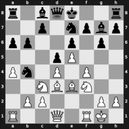 1964 UKR Ch – Round 14 – Lazarev, Efim M. – 1-0 – Kostiuchenko, Alexander – G86