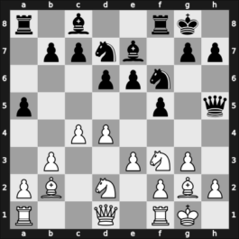 1964 UKR Ch – Round 16 – Sakharov, Yuri N – 1-0 – Rotstein, Jefim – G97