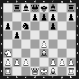 1964 UKR Ch – Round 16 – Dikarev, Igor – 1/2-1/2 – Gufeld, Eduard – G103