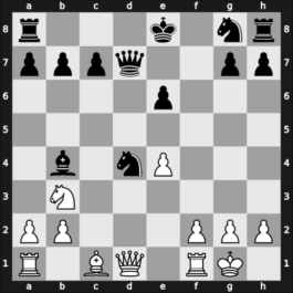 1964 URS Spartakiad – Round ? – Taimanov, Mark E – 1-0 – Peterson, Andrejs – G13