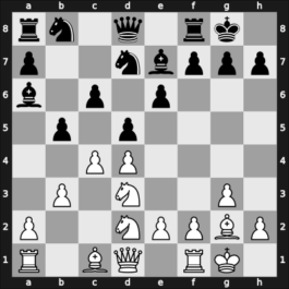 1964 URS Spartakiad – Round ? – Kots, Yuri I – 1/2-1/2 – Taimanov, Mark E – G17