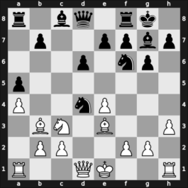 1964 URS Spartakiad – Round ? – Suetin, Alexey S – 0-1 – Gufeld, Eduard – G25