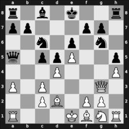 1964 URS Spartakiad – Round ? – Vladimir Mikhailovich Liberzo – 1-0 – Petrosian, Tigran V – G41