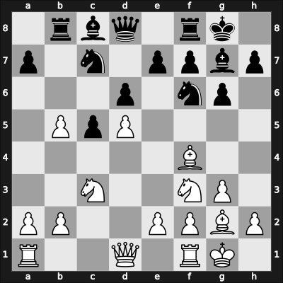 1964 URS-JUG – Round 3 – Polugaevsky, Lev – 0-1 – Matulovic, Milan – G7