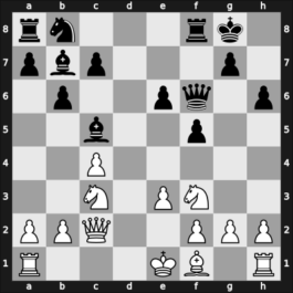 1964 Warsaw ch-POL – Round 1 – Balcerowski, Witold – 1/2-1/2 – Filipowicz, Adam – G3