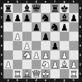1964 Warsaw ch-POL – Round 3 – Plater Zyberg, Ambre – 1-0 – Gawlikowski, Stanislaw – G12