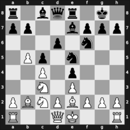 1964 Warsaw ch-POL – Round 4 – Gawlikowski, Stanislaw – 1-0 – Bednarski, Artur – G13