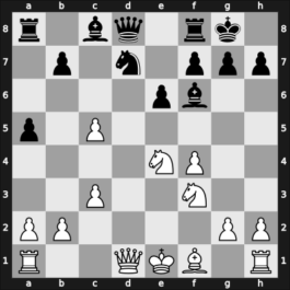 1964 WchT U26 11. fin-A – Round 2.4 – Mnatsakanian, Eduard A – 1/2-1/2 – Janata, Michael – G37