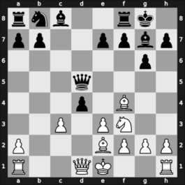 1964 WchT U26 11. fin-A – Round 5.1 – Khodos, German – 1-0 – Liptay, Laszlo Dr. – G78