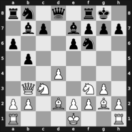 1964 Zagreb – Round 2 – Bertok, Mario Jr. – 1/2-1/2 – Udovcic, Mijo – G7