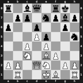 1964 Zagreb – Round 3 – Damjanovic, Mato – 1-0 – Bobotsov, Milko G – G14