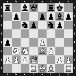 1964 Zagreb – Round 3 – Szabo, Laszlo – 1/2-1/2 – Parma, Bruno – G18