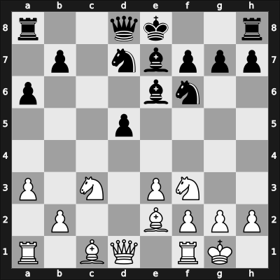 1964 Zagreb – Round 4 – Bertok, Mario Jr. – 1/2-1/2 – Szabo, Laszlo – G20