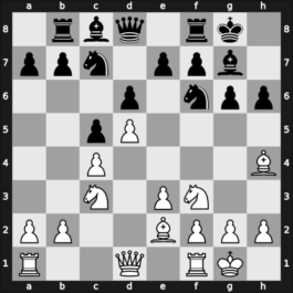 1964 Zagreb – Round 4 – Fuderer, Andrija – 1/2-1/2 – Nemet, Ivan – G21