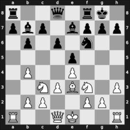 1964 Zagreb – Round 6 – Zaradic Anthony – 1/2-1/2 – Udovcic, Mijo – G33