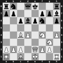 1964 Zagreb – Round 7 – Matanovic, Aleksandar – 1/2-1/2 – Marovic, Drazen – G38