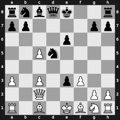 1964 Zagreb – Round 10 – Damjanovic, Mato – 1/2-1/2 – Parma, Bruno – G54