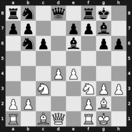 1964 Zagreb – Round 12 – Marovic, Drazen – 1/2-1/2 – Bertok, Mario Jr. – G65