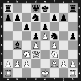 1964 Zagreb – Round 13 – Fuderer, Andrija – 1/2-1/2 – Marovic, Drazen – G73