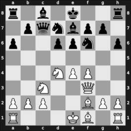 1964 Zinnowitz GER – Round 11 – Maedler, Juergen, Dr. – 0-1 – Bednarski, Jacek B – G16