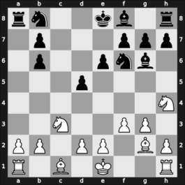 1964 Zinnowitz Zinnowitz GER – Round 4 – Dely, Peter – 0-1 – Liebert, Heinz – G15