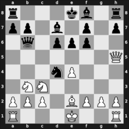 1964 Zinnowitz Zinnowitz GER – Round 5 – Jansa, Vlastimil – 1/2-1/2 – Dely, Peter – G20