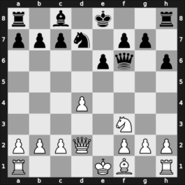 1964 Zinnowitz Zinnowitz GER – Round 7 – Jansa, Vlastimil – 1/2-1/2 – Maedler, Juergen, Dr. – G27