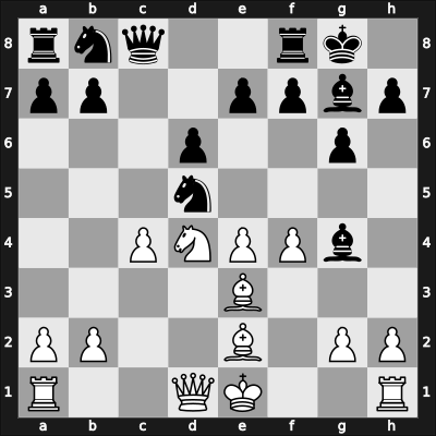 1964 Zinnowitz Zinnowitz GER – Round 10 – Baumbach, Friedrich, Dr. – 1/2-1/2 – Dely, Peter – G39